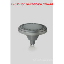 Lampe LED AR111 11W 120V dimmable gu10 base TUV, CE, ROHS Garantie de 3 ans